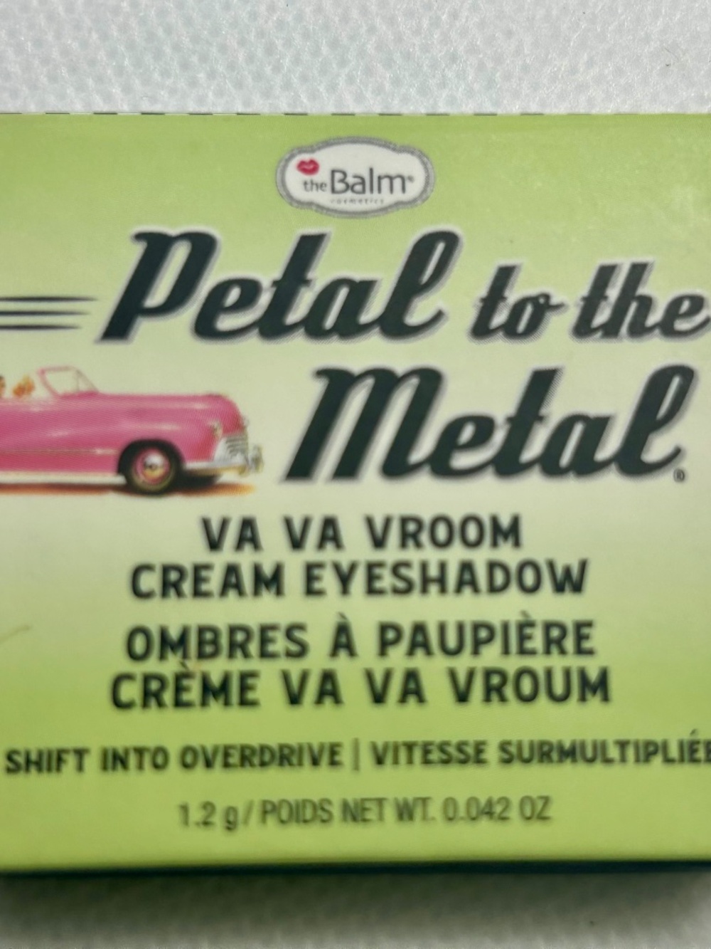 theBalm - Petal to the Metal - Va Va Vroom - Cream Eyeshadow - Shift OverdrIve